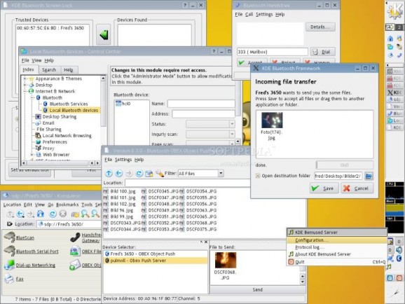 KDE Bluetooth Framework screenshot