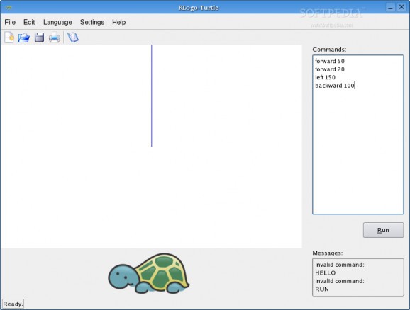 KLogo-Turtle screenshot
