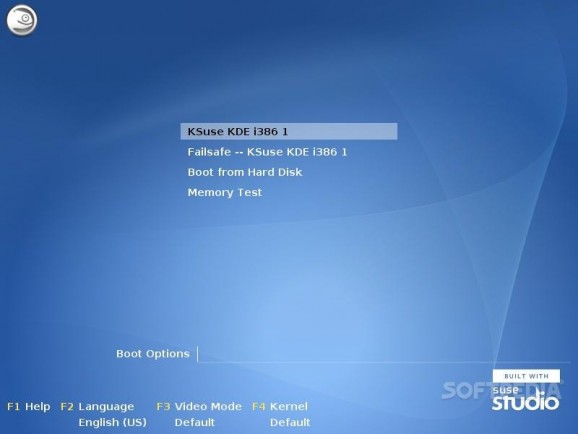 KSuse KDE screenshot