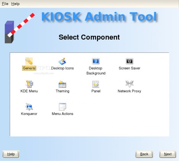 Kiosk Admin Tool screenshot