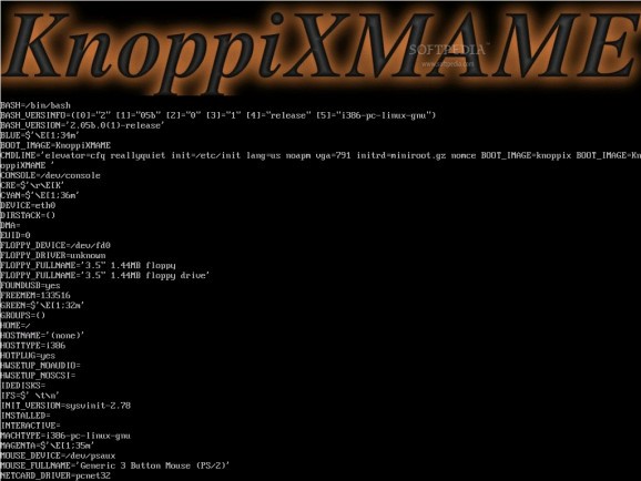 KnoppiXMAME screenshot