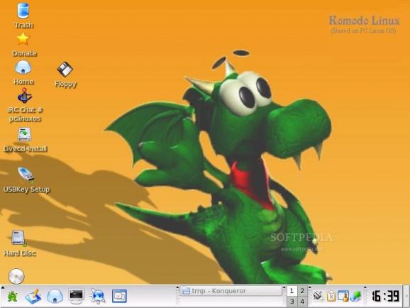 Komodo Linux screenshot