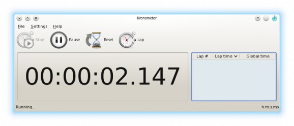 Kronometer screenshot
