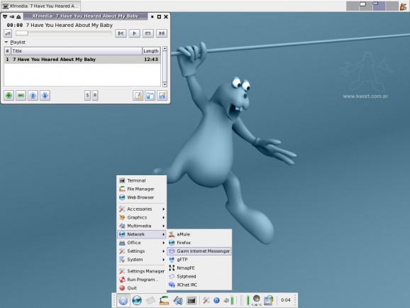 Kwort Linux screenshot