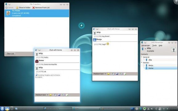 LAN Messenger screenshot