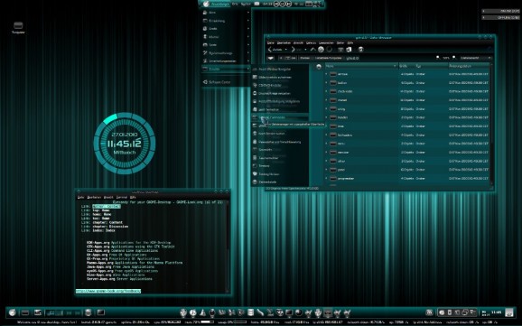 LaGaDesk-Turquoise screenshot