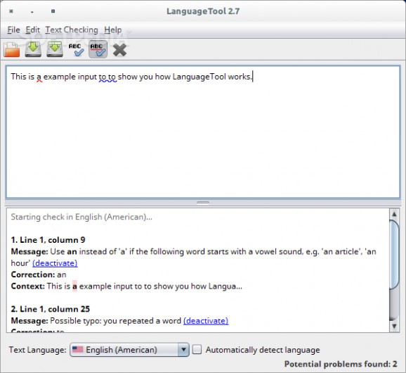LanguageTool screenshot