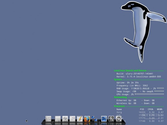 LessLinux Search and Rescue screenshot