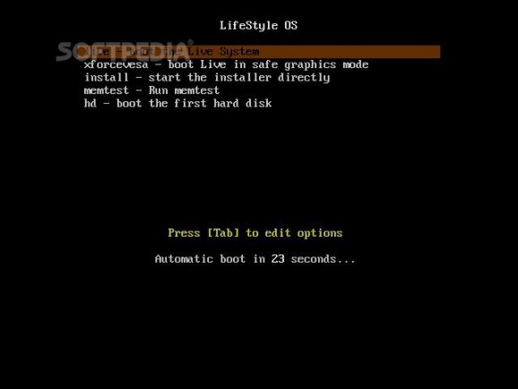 LifeStyle OS screenshot