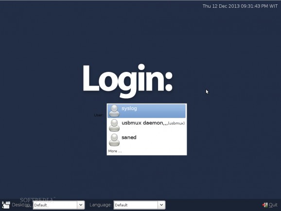 Lilium Linux screenshot