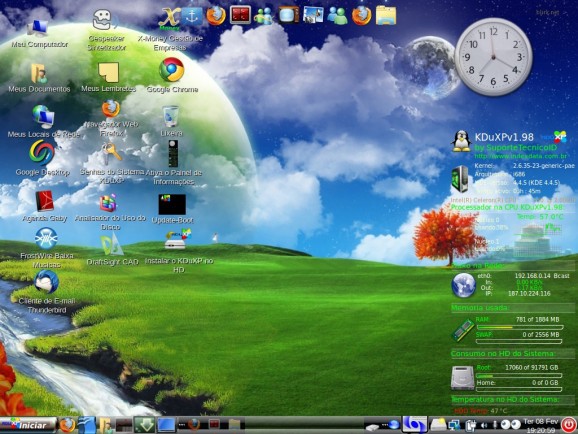 Linux KDuXP screenshot