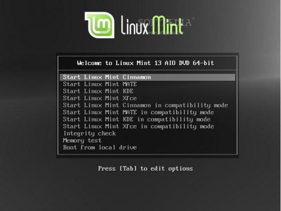 Linux AIO Linux Mint screenshot