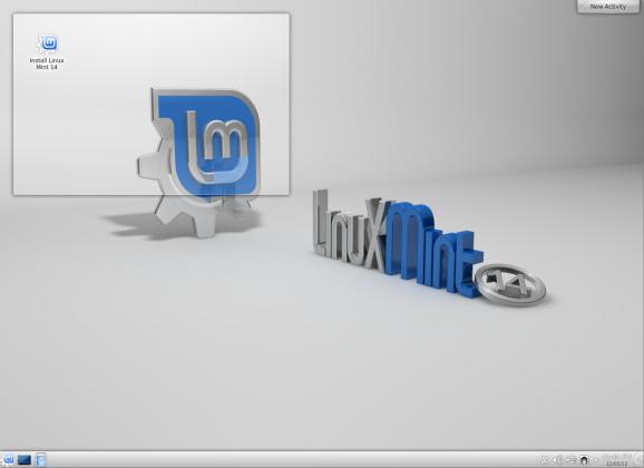 Linux Mint KDE Edition screenshot