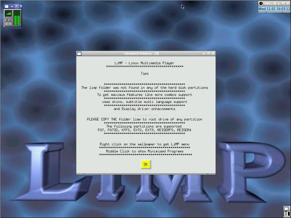 Linux Multimedia Player screenshot