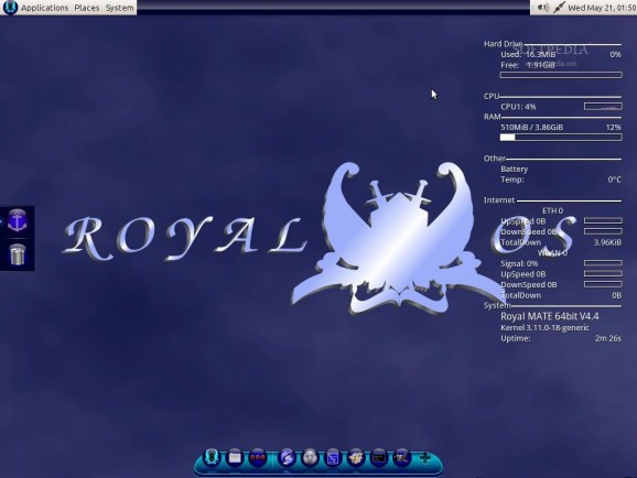 Linux Royal MATE screenshot
