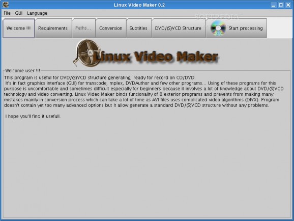 Linux Video Maker screenshot