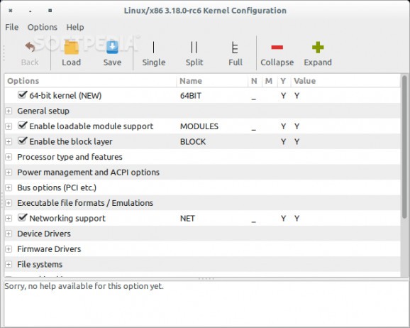 Linux kernel LTSI screenshot