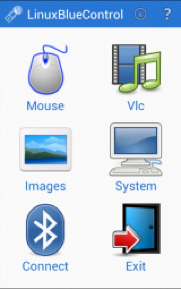 LinuxBlueControl screenshot