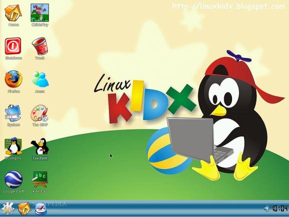 LinuxKidX screenshot