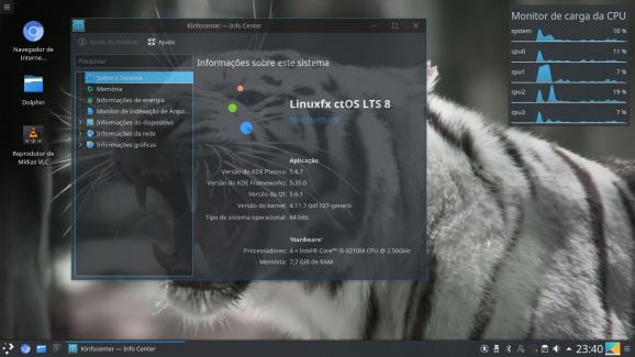 Linuxfx screenshot
