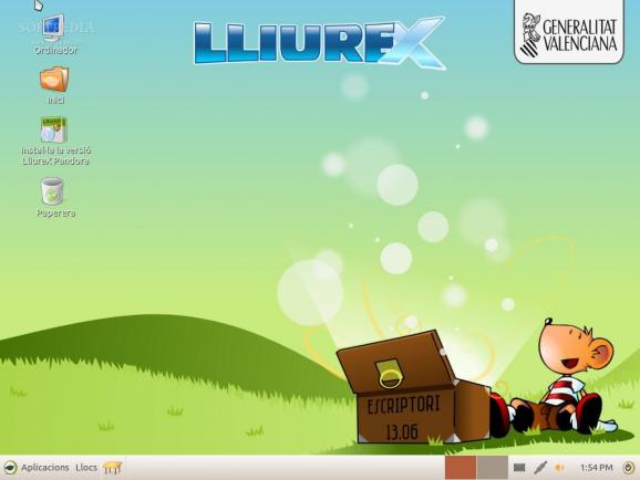 LliureX Desktop screenshot