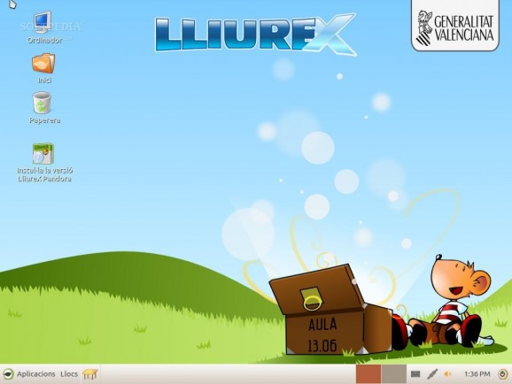 LliureX Server screenshot