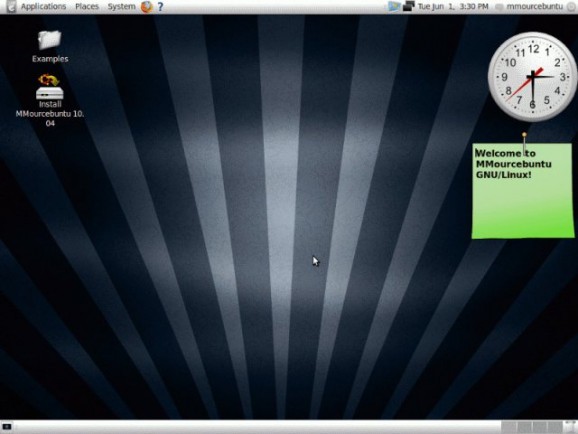 MMourcebuntu GNU/Linux screenshot