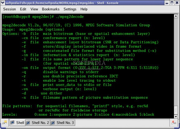 MPEG-2 Video Tools screenshot