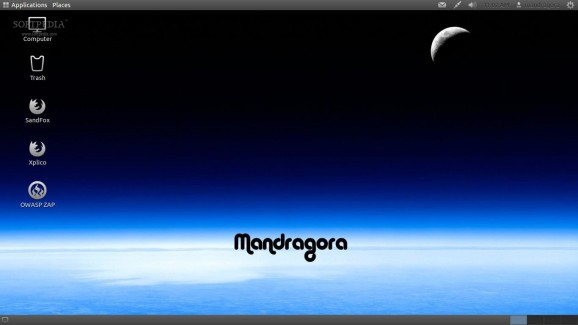 Mandragora Linux screenshot
