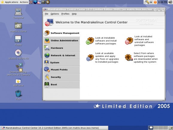 Mandriva Linux screenshot