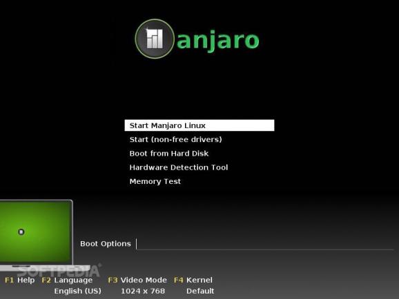 Manjaro Unity Community Edition screenshot