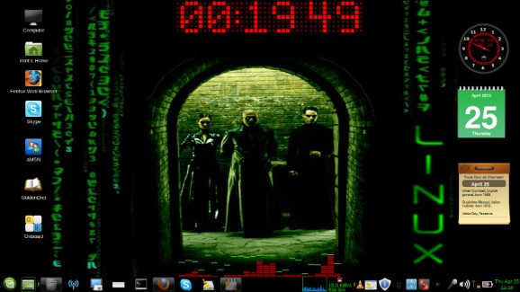 Matrix Mate Theme screenshot