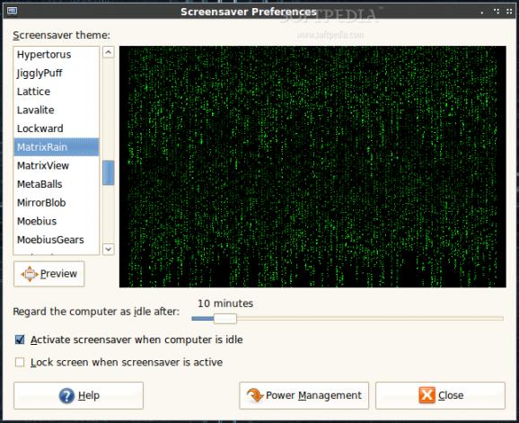 Matrix Rain screenshot