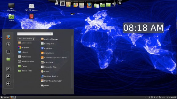 MeX Linux screenshot