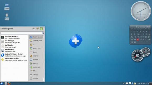 Medical Linux screenshot