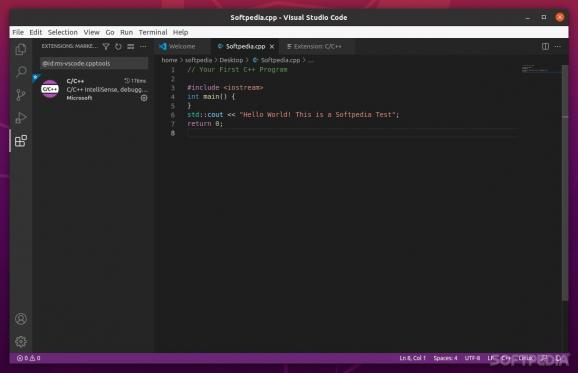 Microsoft Visual Studio Code screenshot