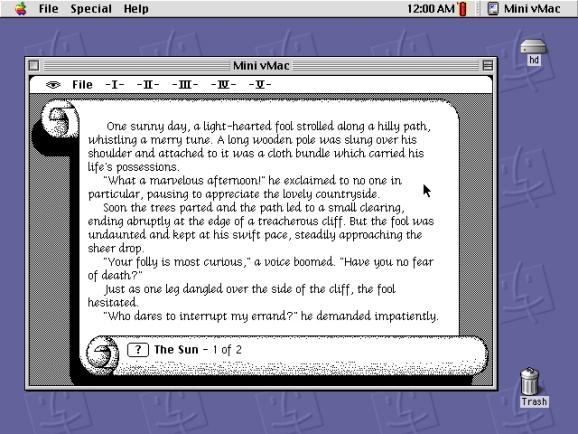 Mini vMac screenshot