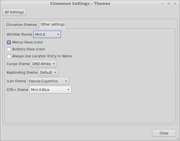 Mint-X-Colors for GTK2 screenshot