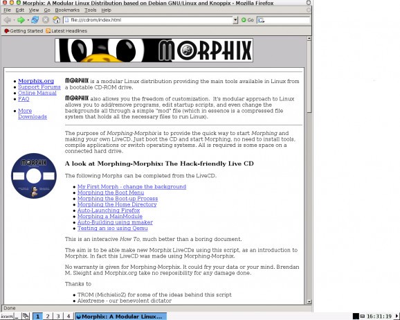 MorphixLiveKiosk screenshot