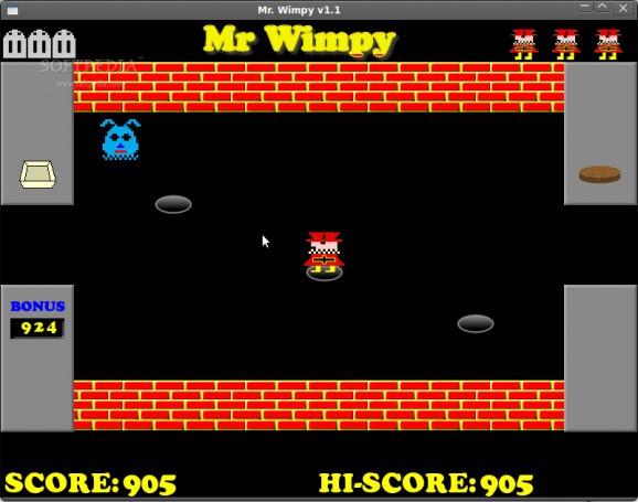 Mr Wimpy Remake screenshot