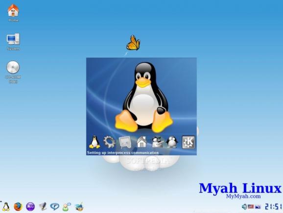 Myah Linux screenshot
