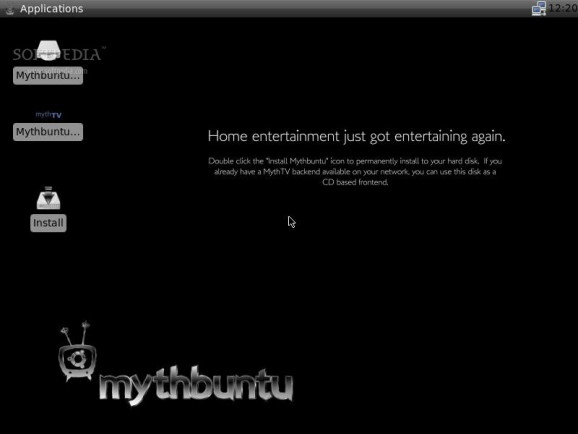 Mythbuntu screenshot
