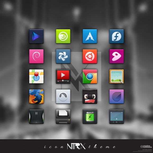 Nitrux OS Icons screenshot