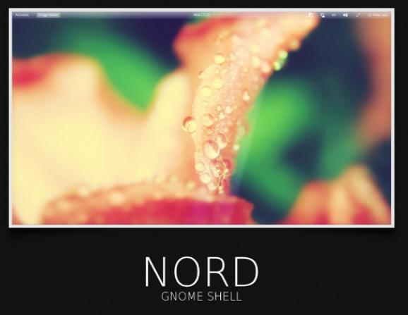 Nord: Gnome-shell screenshot