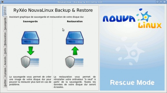 NouvaLinux screenshot
