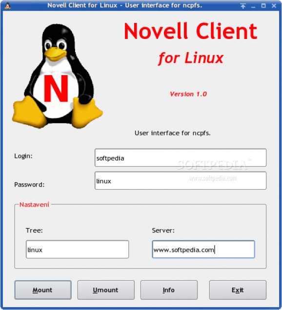 Novell Client screenshot