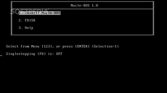 Nucle-DOS screenshot