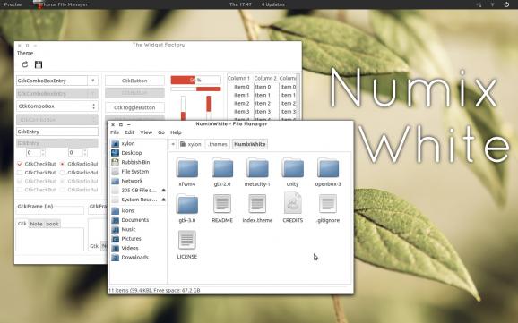 Numix White screenshot