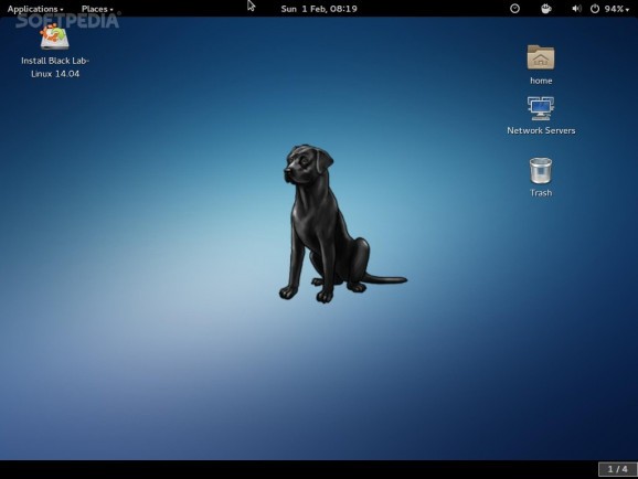Black Lab Enterprise Linux screenshot