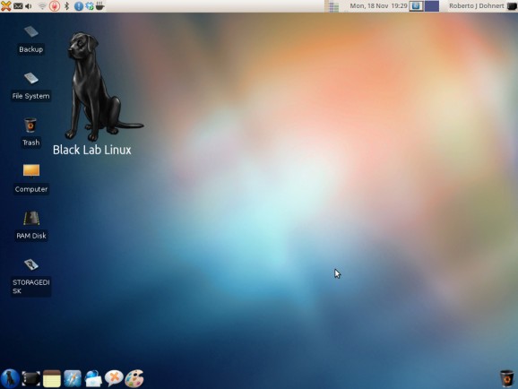 Black Lab Linux screenshot